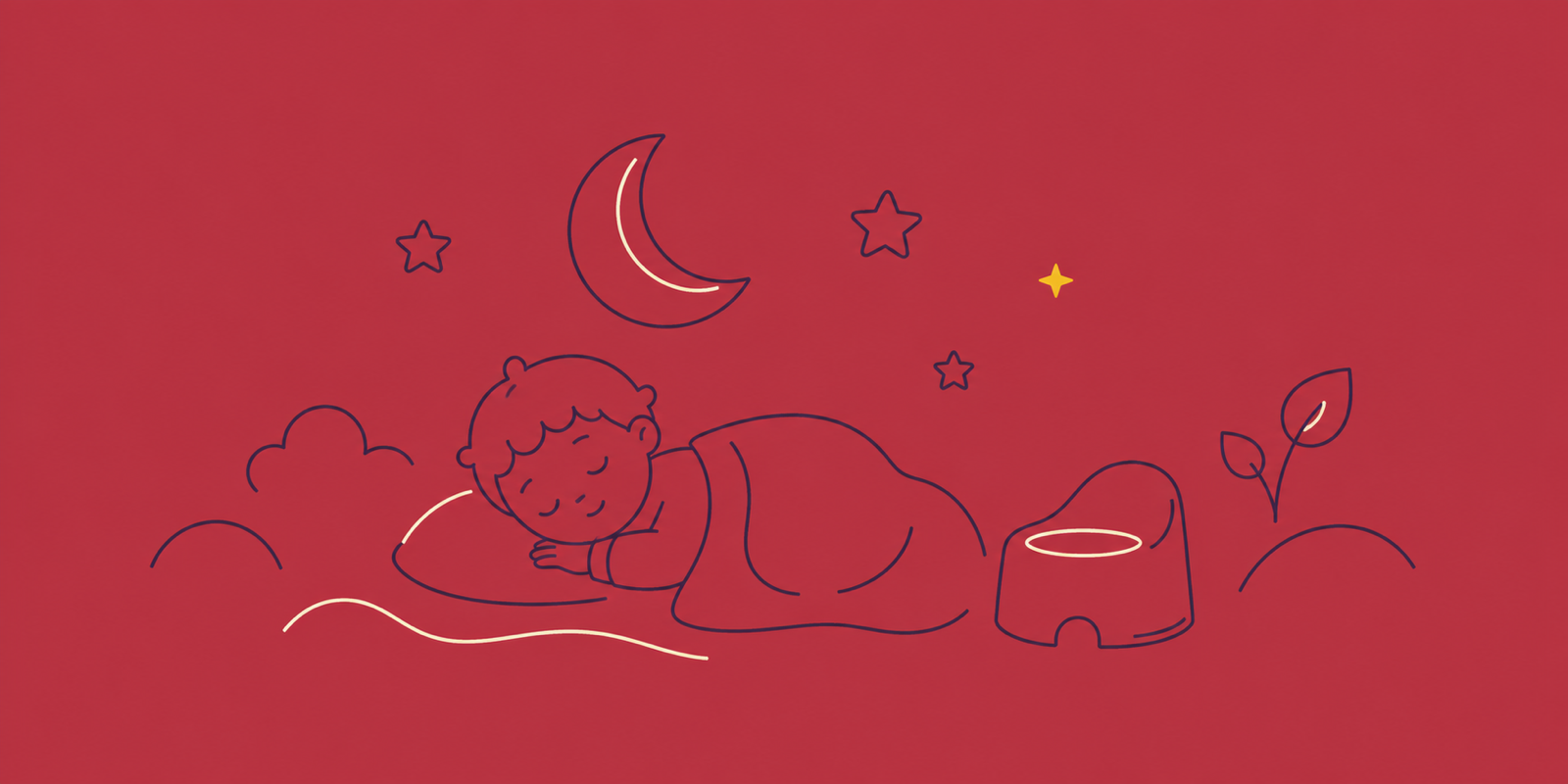 Night-time potty training: why it’s a separate stage and when to expect it
