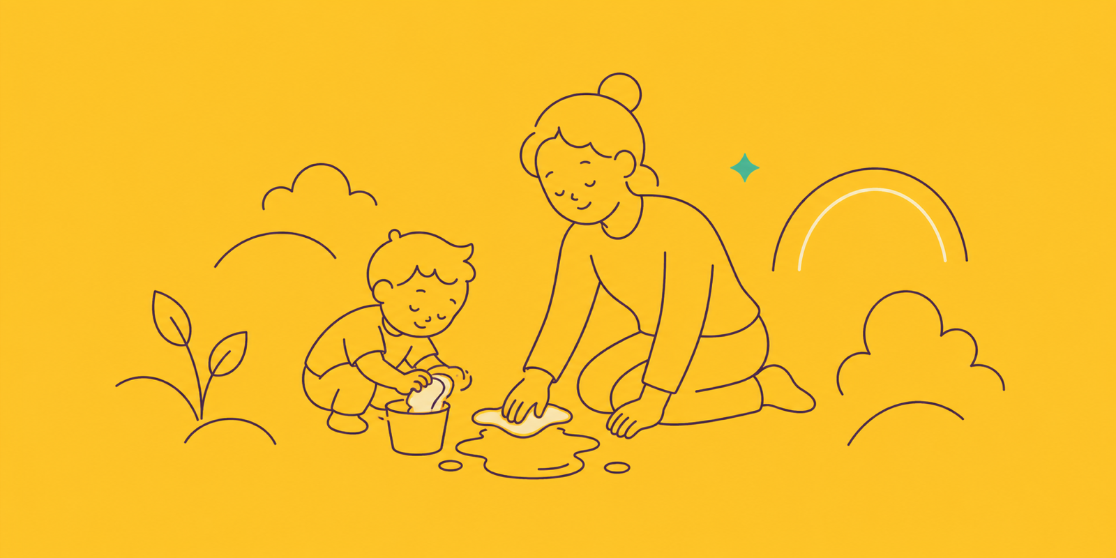 Accidents are part of the plan: a calm response to potty-training setbacks