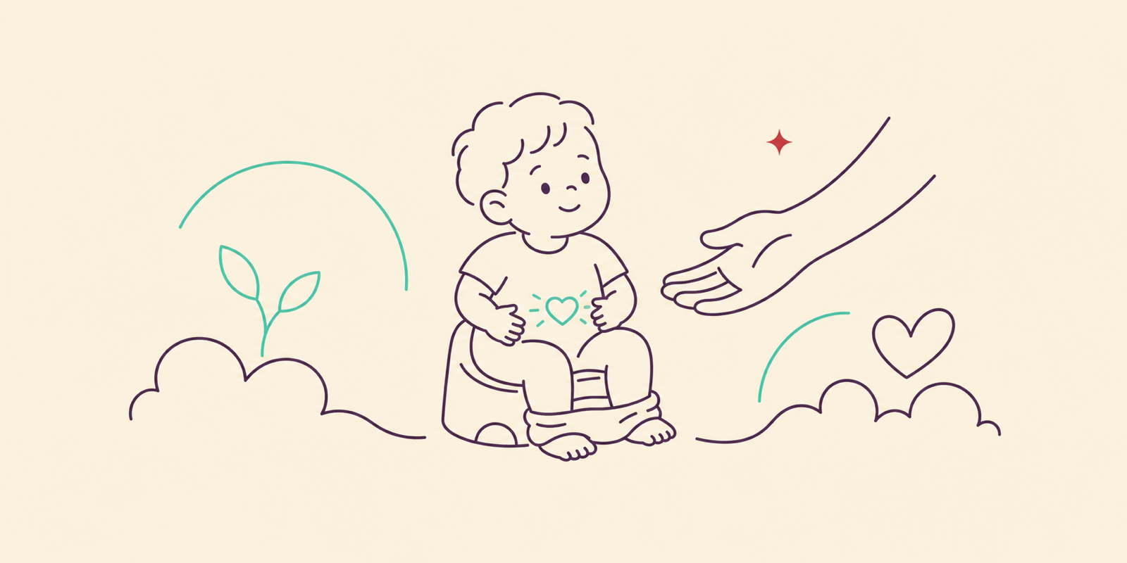 When potty training stalls at poop: stool withholding, explained calmly